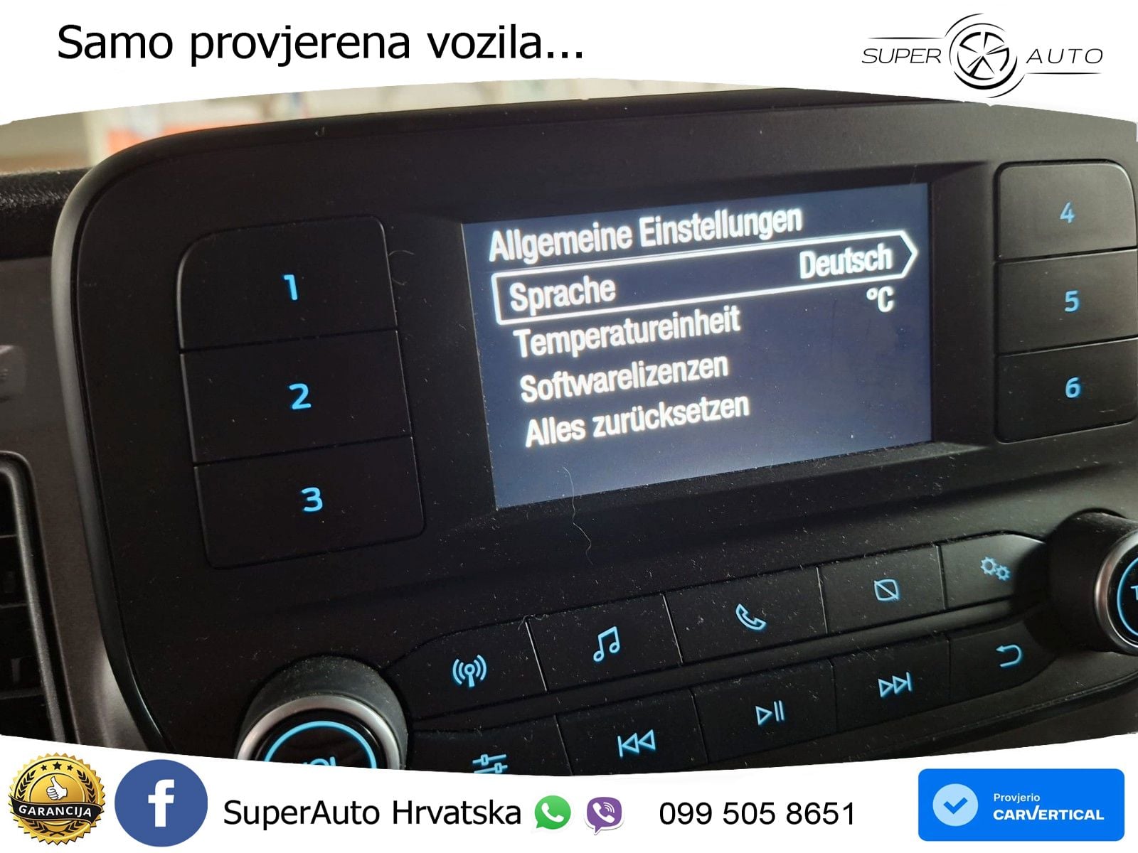 Ford Transit Custom 300 L2 wenig km Kamera 1. Hand 105 KS