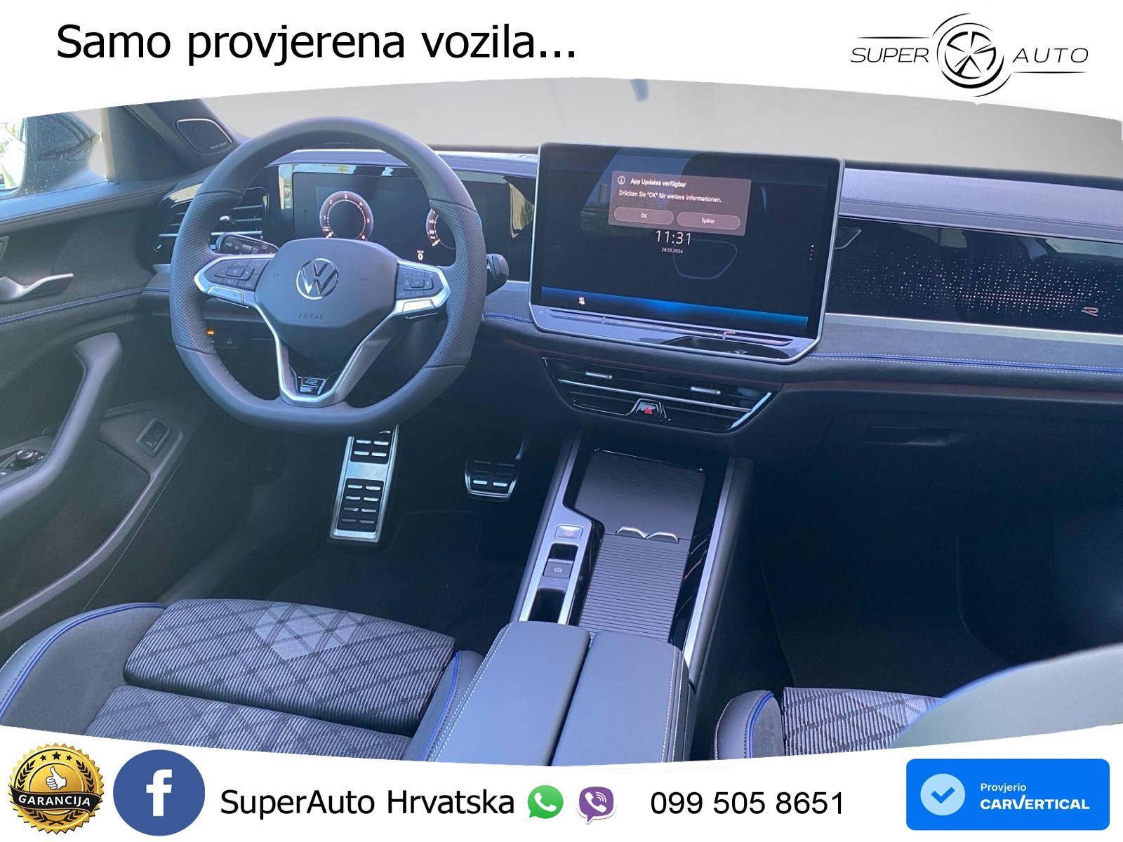 Volkswagen Passat Variant 2.0 TDI (193 KS) 4MOTION DSG R-Line LED+GR SJED+ACC