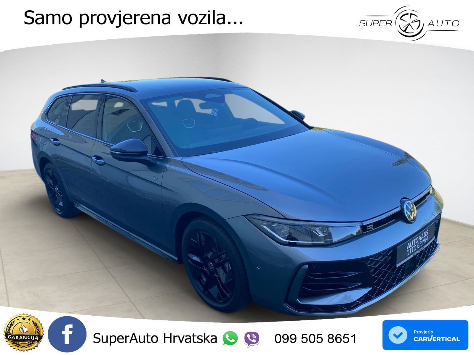 Volkswagen Passat Variant 2.0 TDI (193 KS) 4MOTION DSG R-Line LED+GR SJED+ACC