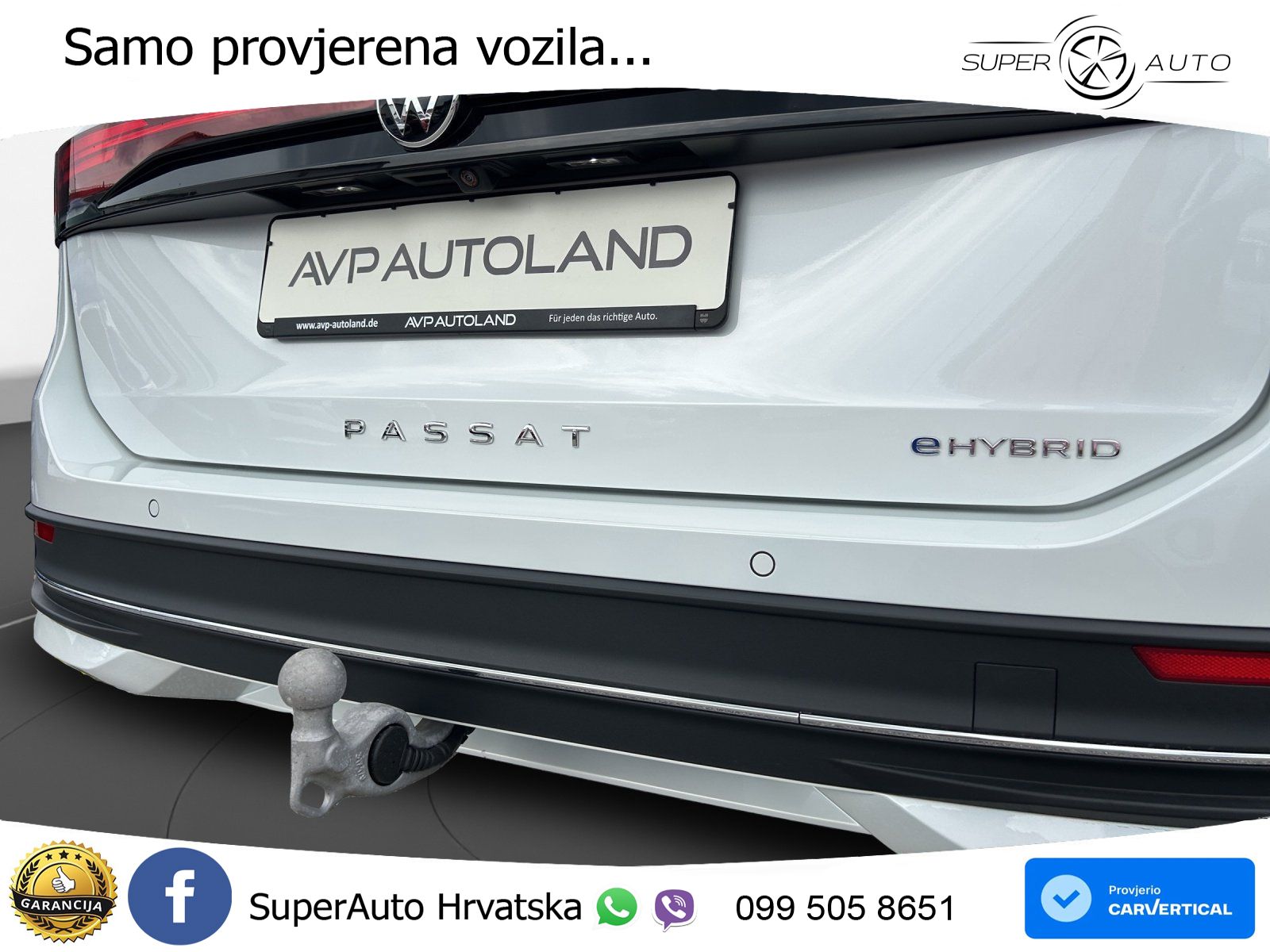Volkswagen Passat Variant 1.5 TSI (204 KS) eHybrid DSG Business LED+GR SJED+ACC