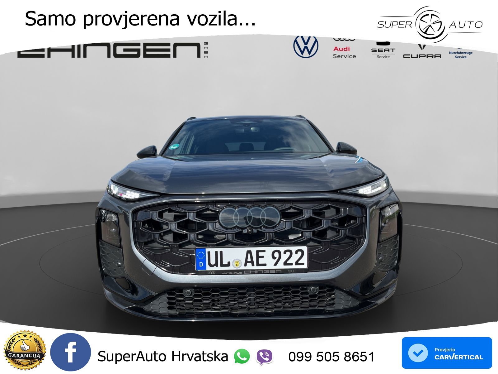 Audi Q3 1.5 TFSI (150 KS) S tronic S line LED+GR SJED+ACC