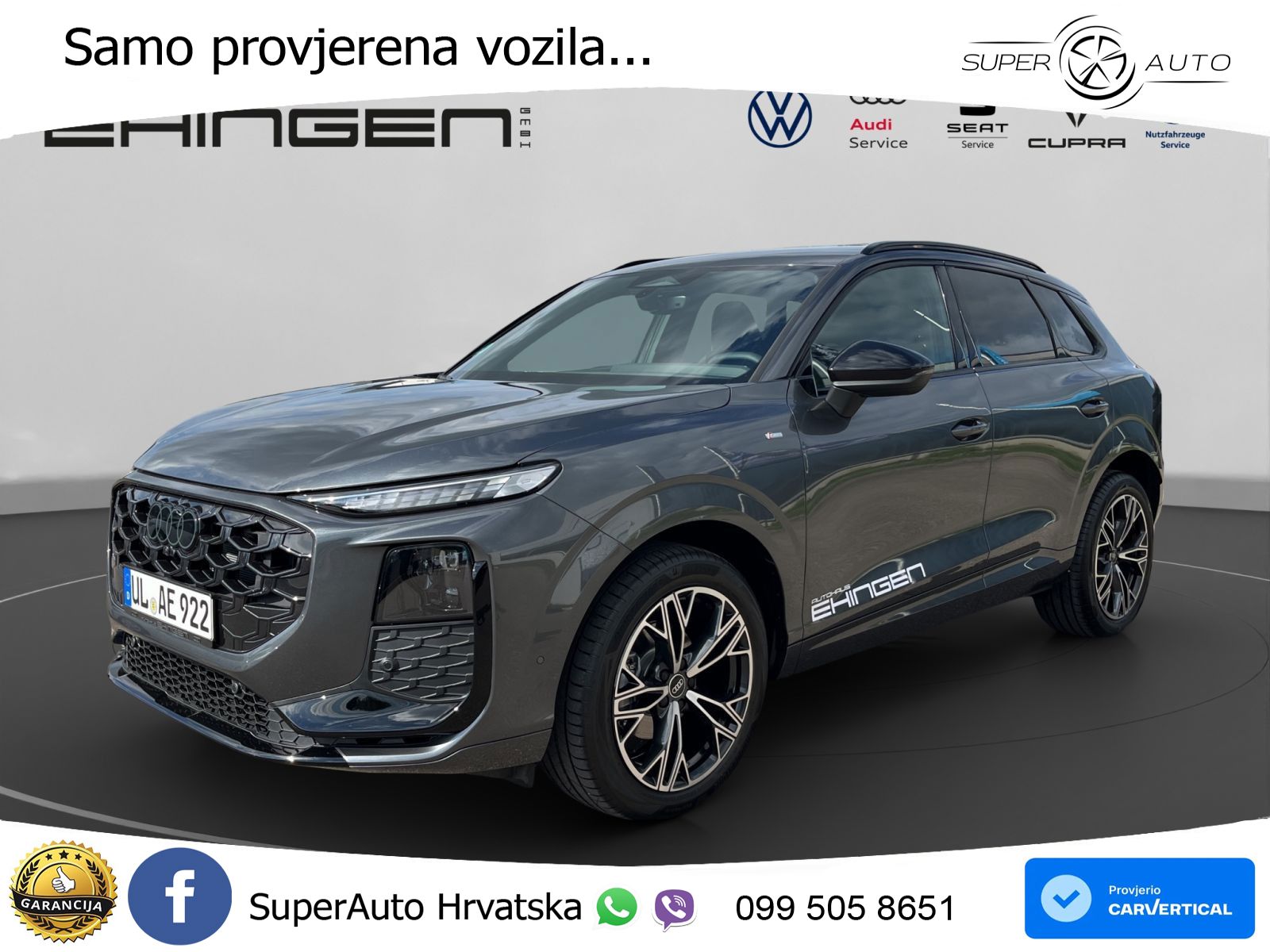 Audi Q3 1.5 TFSI (150 KS) S tronic S line LED+GR SJED+ACC