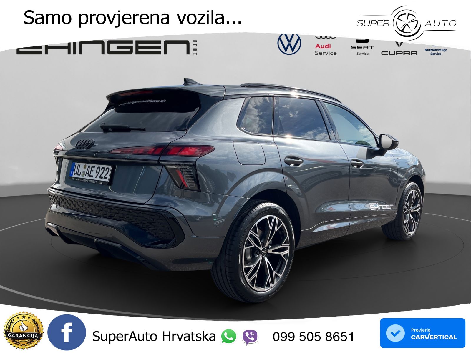Audi Q3 1.5 TFSI (150 KS) S tronic S line LED+GR SJED+ACC