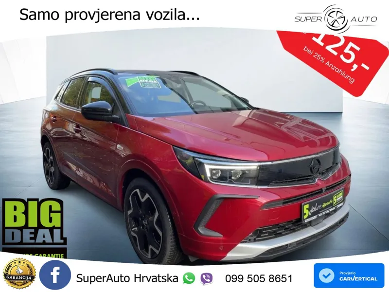 Opel Grandland 1.2i Turbo (130 KS) Automatic Ultimate
