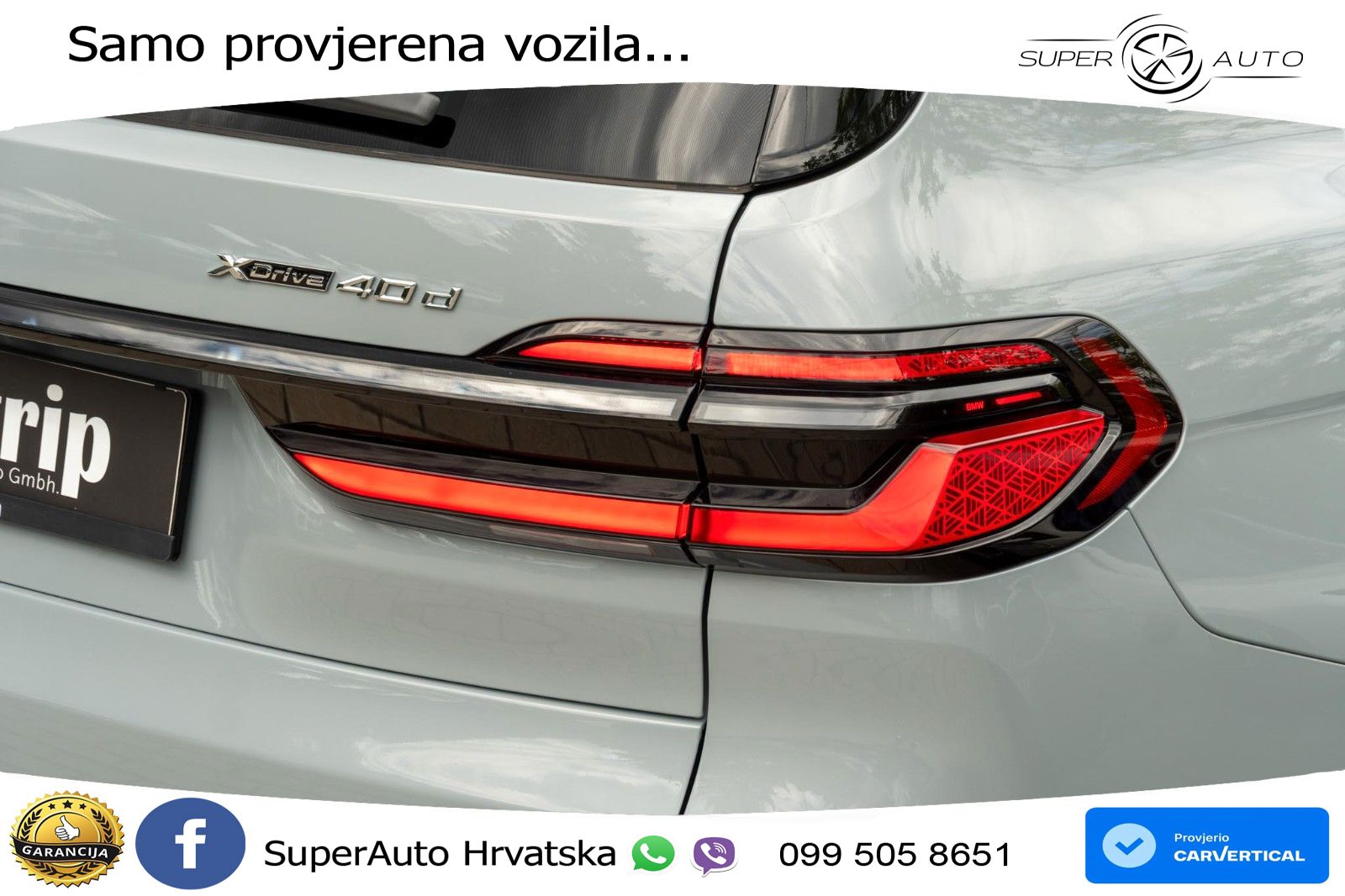 BMW X7 40d (352 KS) xDrive Steptronic LED+GR SJED+ACC