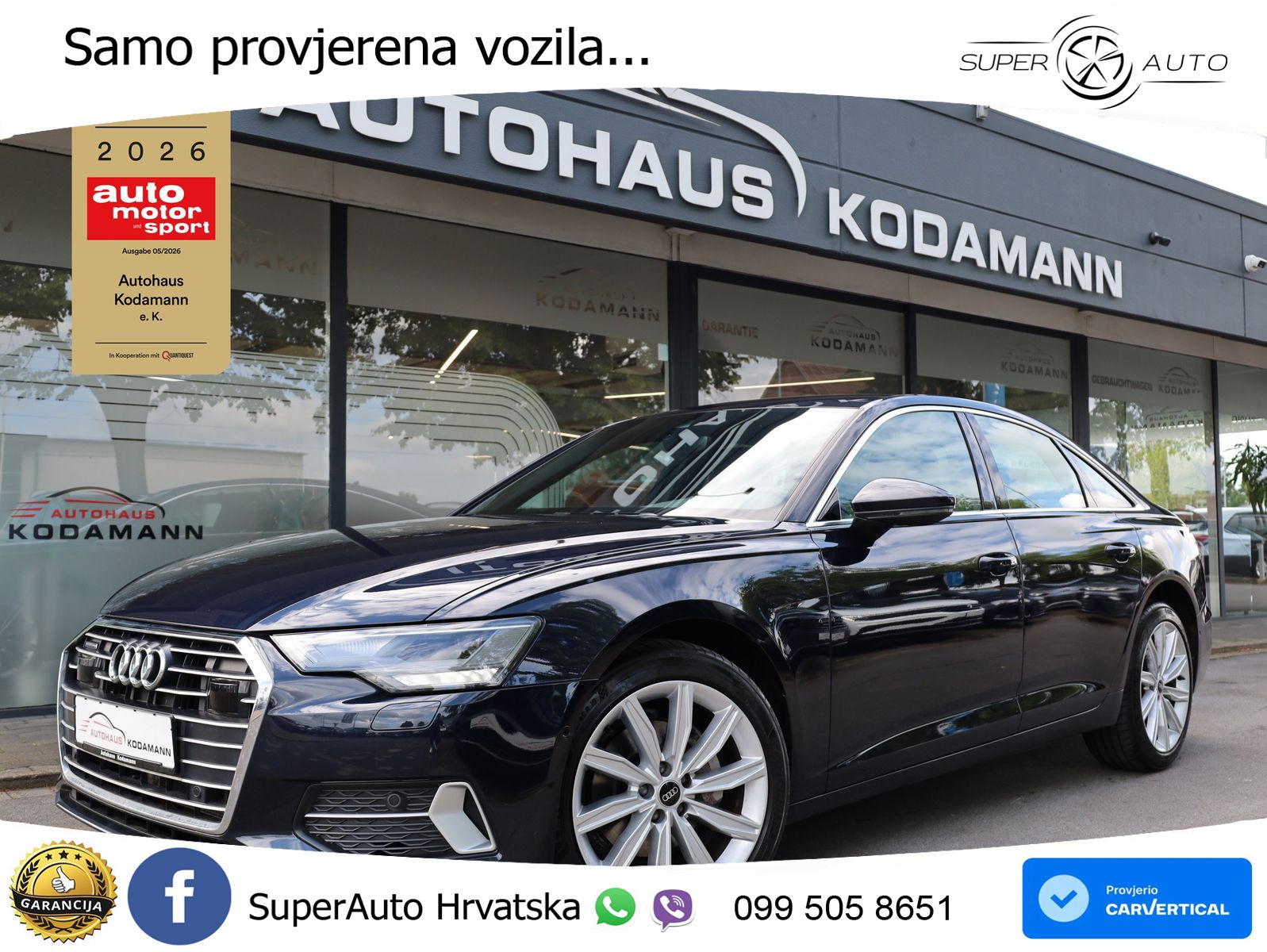 Audi A6 40 TDI (204 KS) quattro ultra S tronic LED+GR SJED+ACC