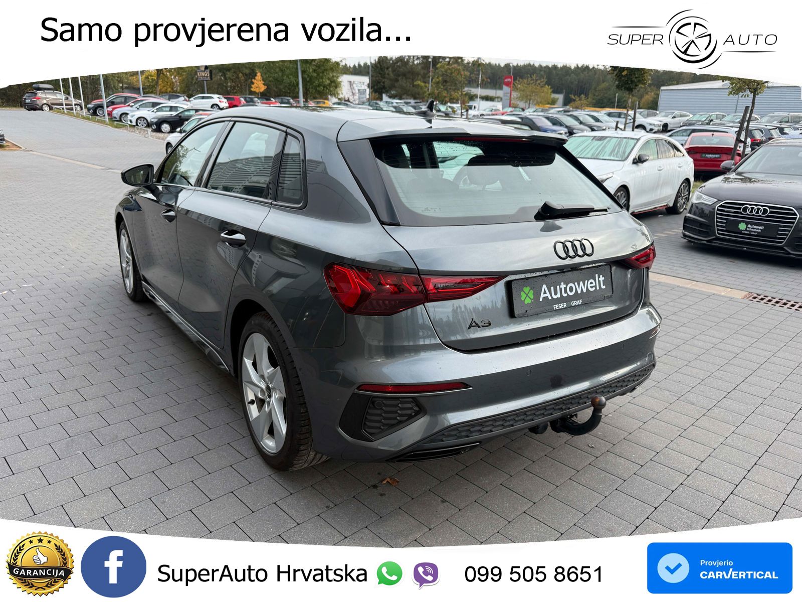 Audi A3 35 TDI (150 KS) S tronic S line MATRIX+GR SJED+KAM