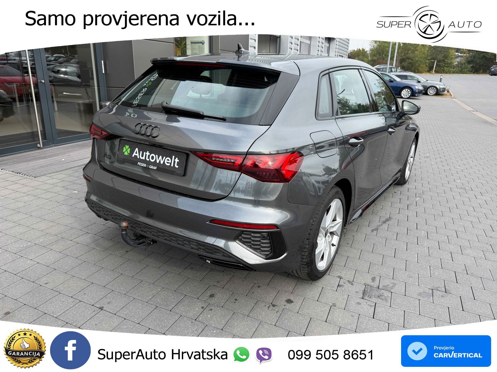 Audi A3 35 TDI (150 KS) S tronic S line MATRIX+GR SJED+KAM