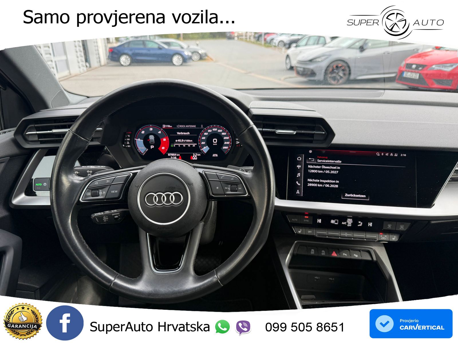 Audi A3 35 TDI (150 KS) S tronic S line MATRIX+GR SJED+KAM