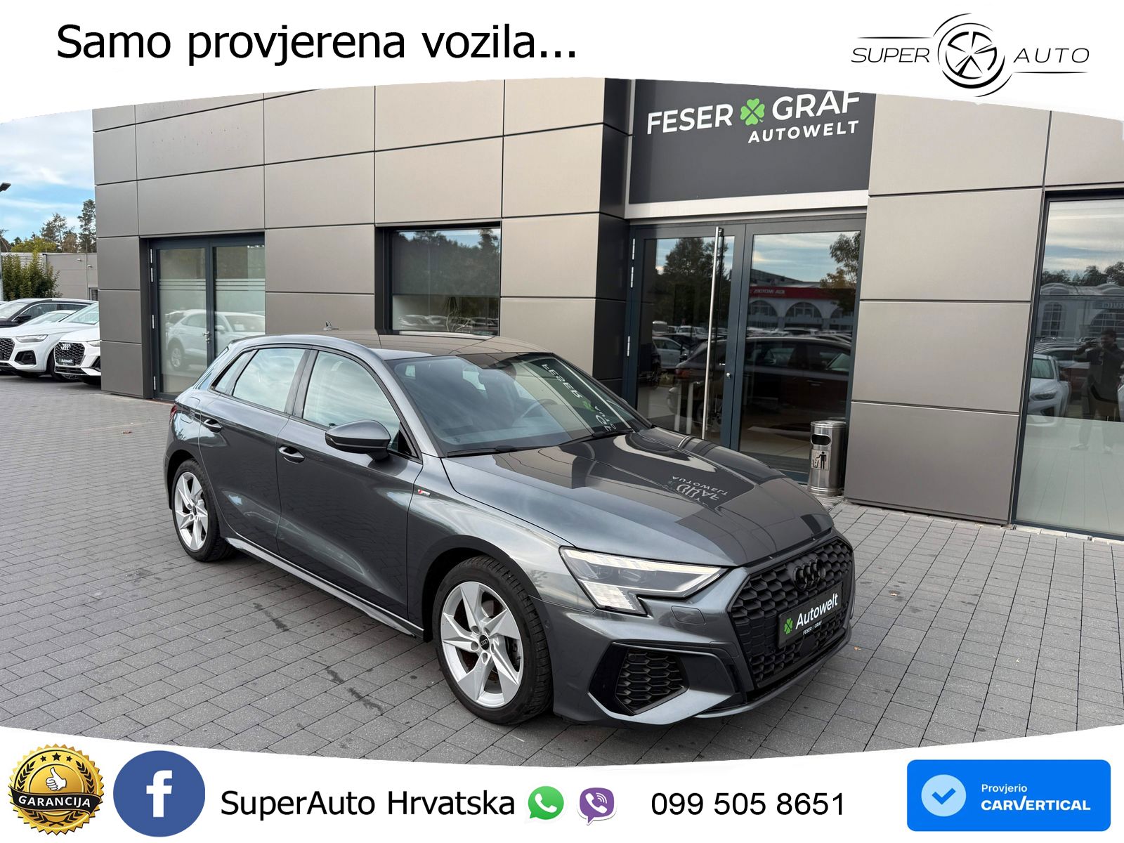 Audi A3 35 TDI (150 KS) S tronic S line MATRIX+GR SJED+KAM
