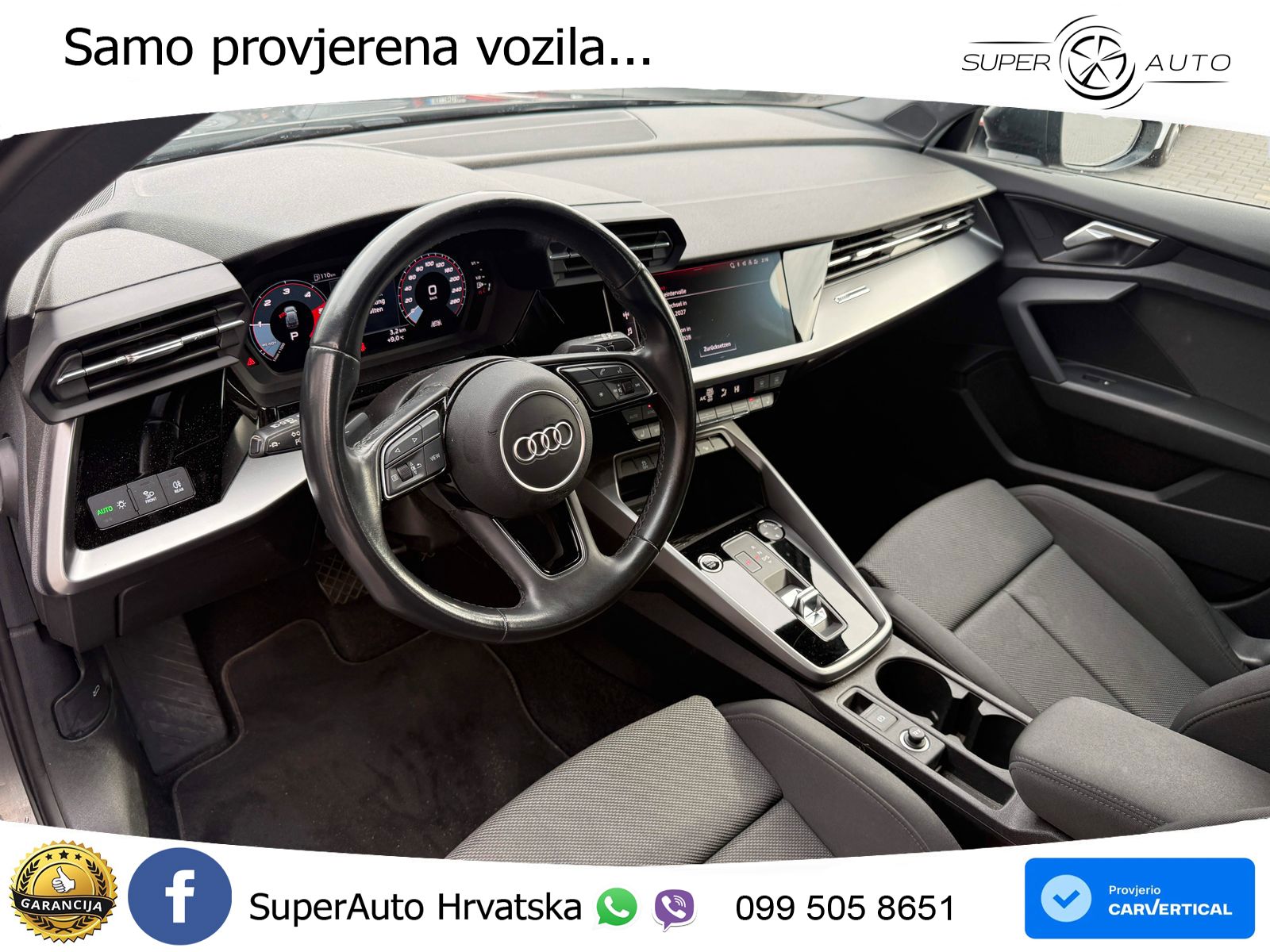 Audi A3 35 TDI (150 KS) S tronic S line MATRIX+GR SJED+KAM