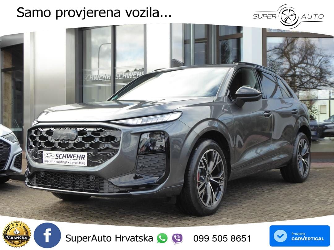 Audi Q3 2.0 TDI (150 KS) S tronic S line MATRIX+GR SJED+KAM