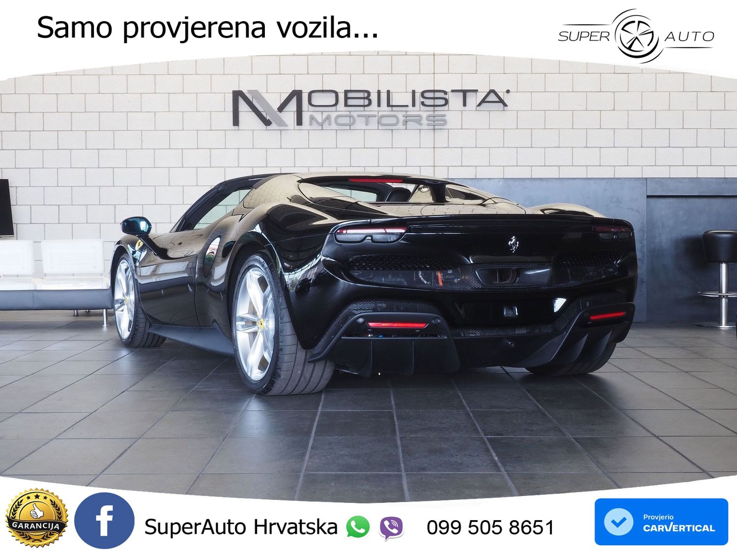 Ferrari 296 GTS 3.0 V6 (830 KS) F1 DCT