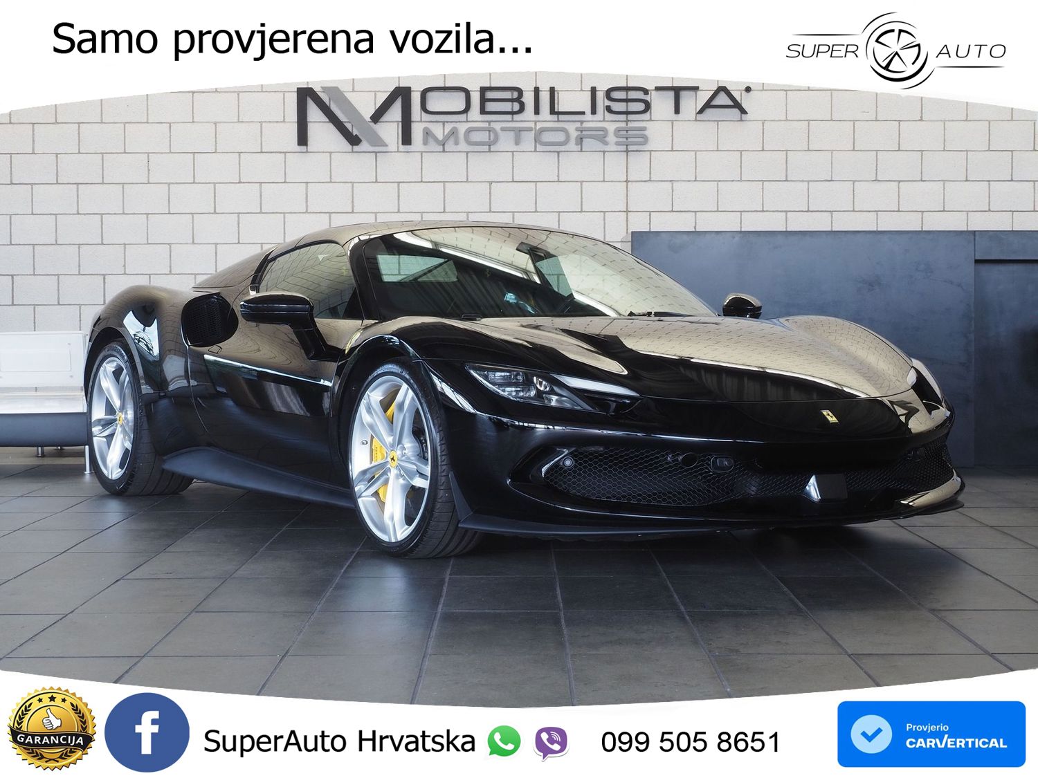 Ferrari 296 GTS 3.0 V6 (830 KS) F1 DCT