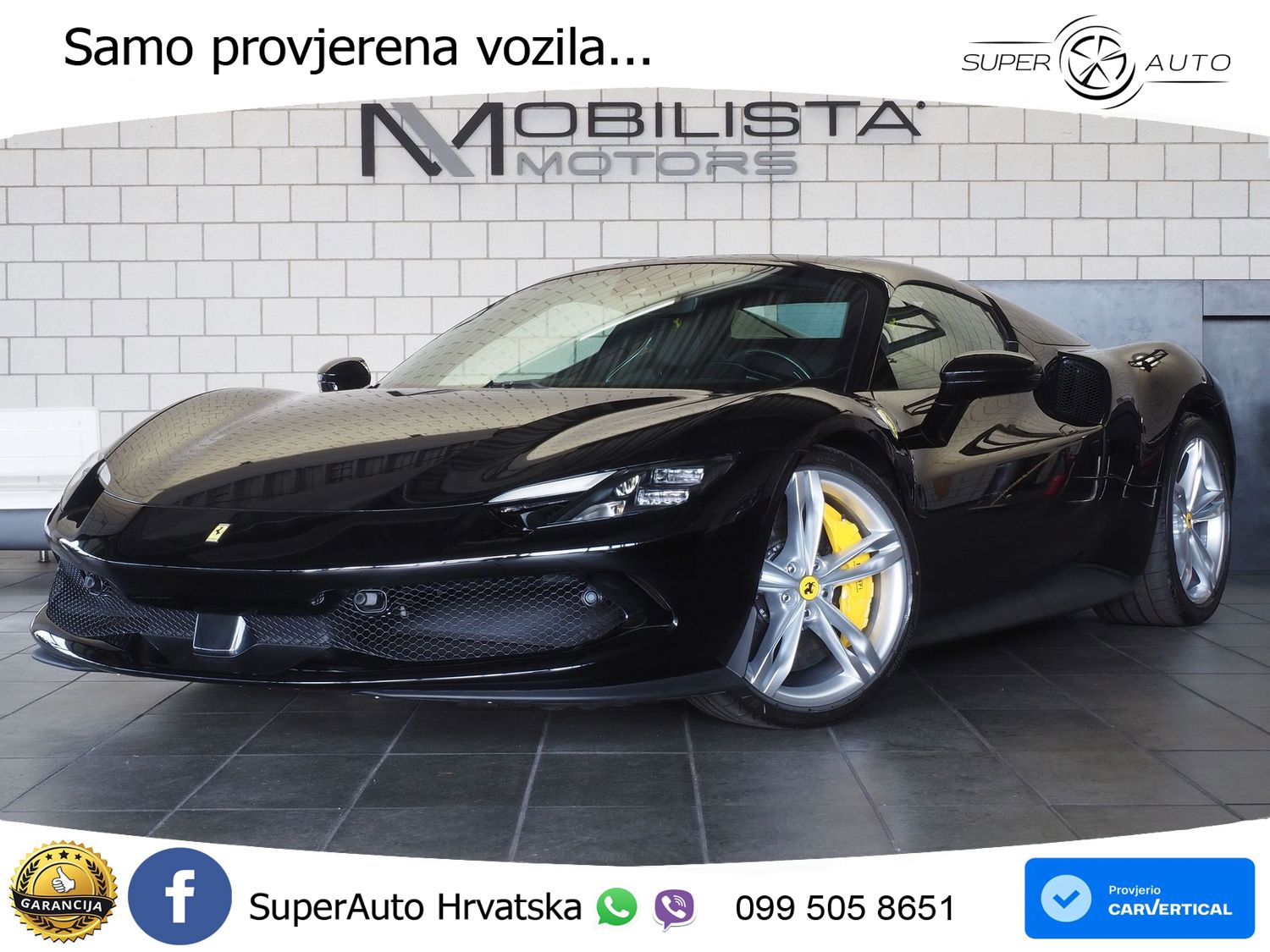 Ferrari 296 GTS 3.0 V6 (830 KS) F1 DCT