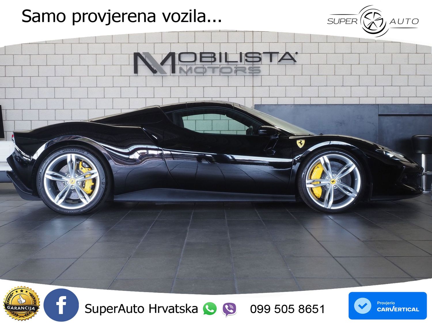 Ferrari 296 GTS 3.0 V6 (830 KS) F1 DCT