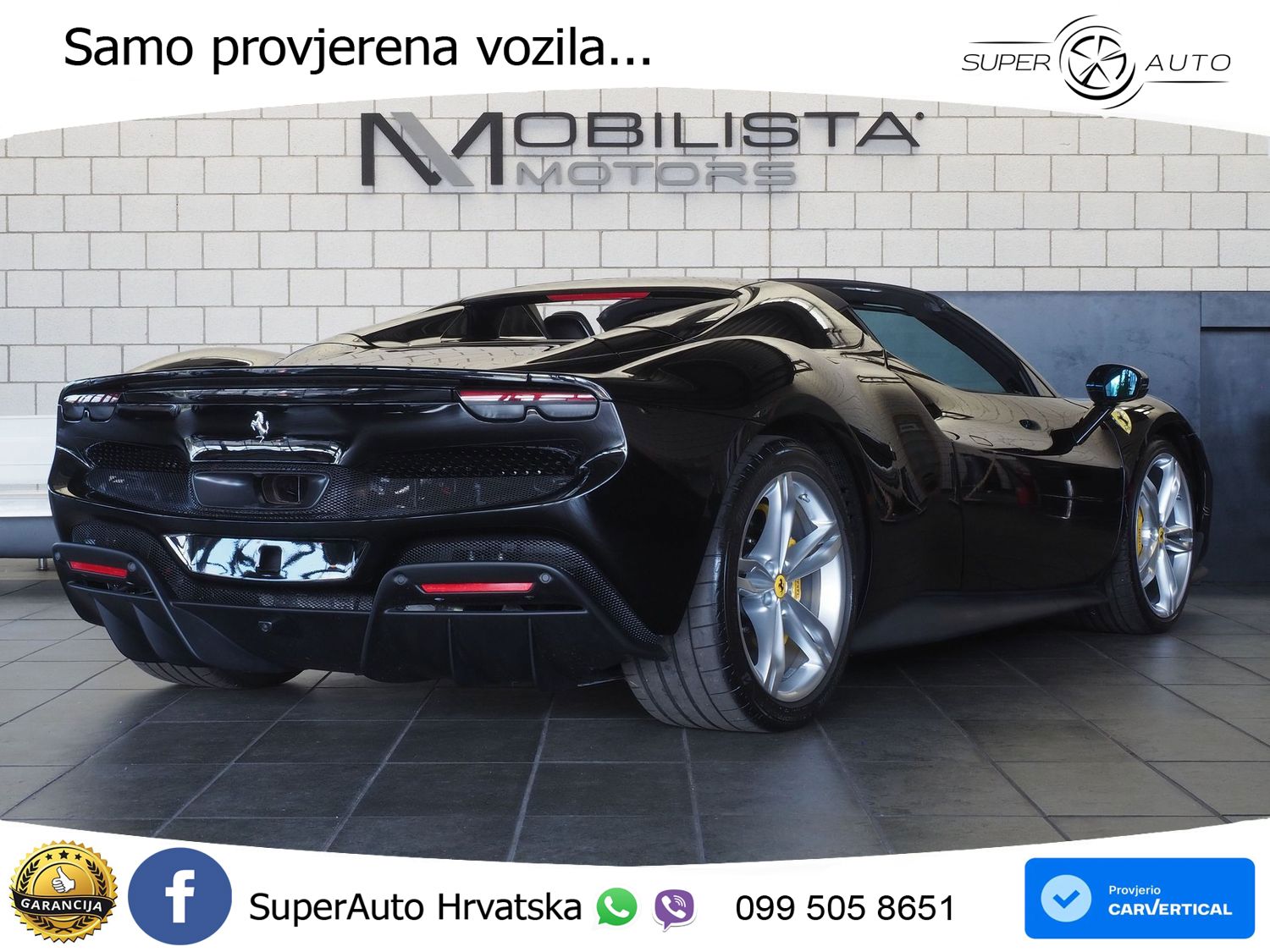 Ferrari 296 GTS 3.0 V6 (830 KS) F1 DCT