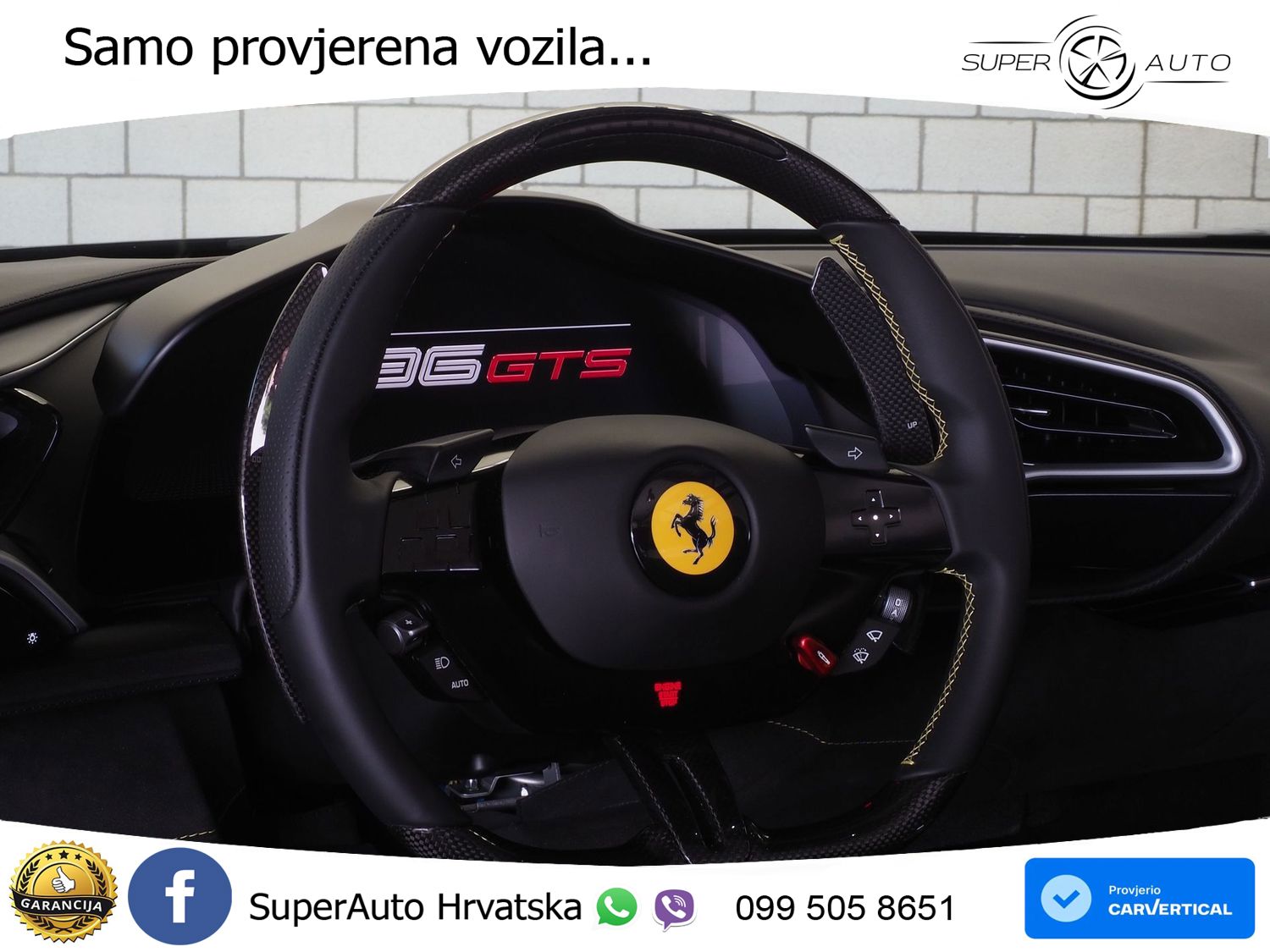 Ferrari 296 GTS 3.0 V6 (830 KS) F1 DCT