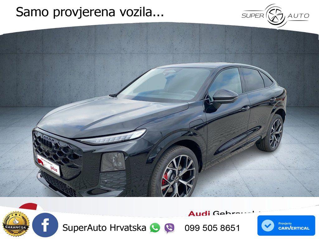 Audi Q3 Sportback 1.5 TFSIe (272 KS) S tronic S line LED+GR SJED+ACC