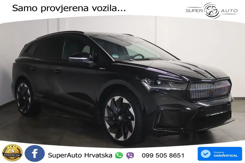 Škoda Enyaq iV 80x 82 kWh (265 KS) AWD SportLine LED+GR SJED+ACC