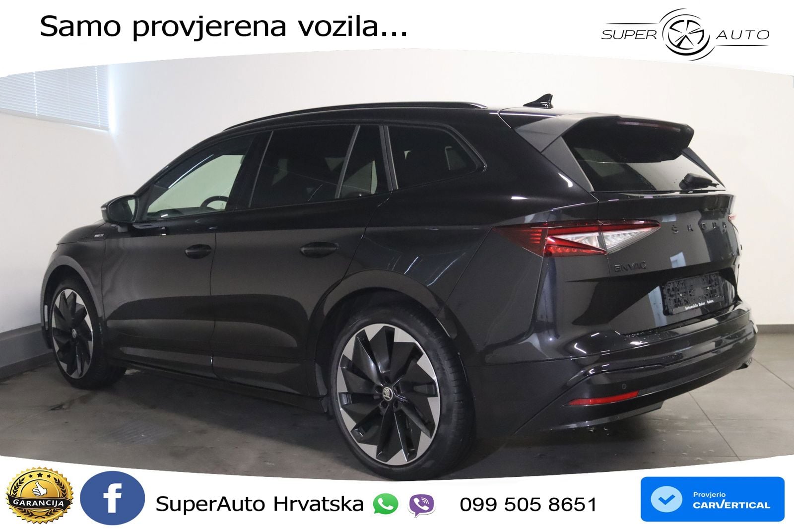 Škoda Enyaq iV 80x 82 kWh (265 KS) AWD SportLine LED+GR SJED+ACC