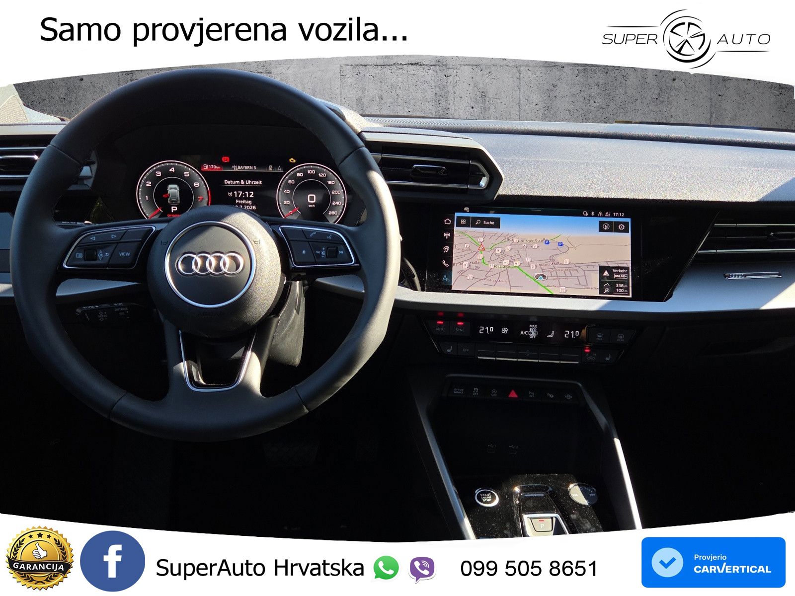 Audi A3 35 TFSI (150 KS) S tronic LED+GR SJED+ACC