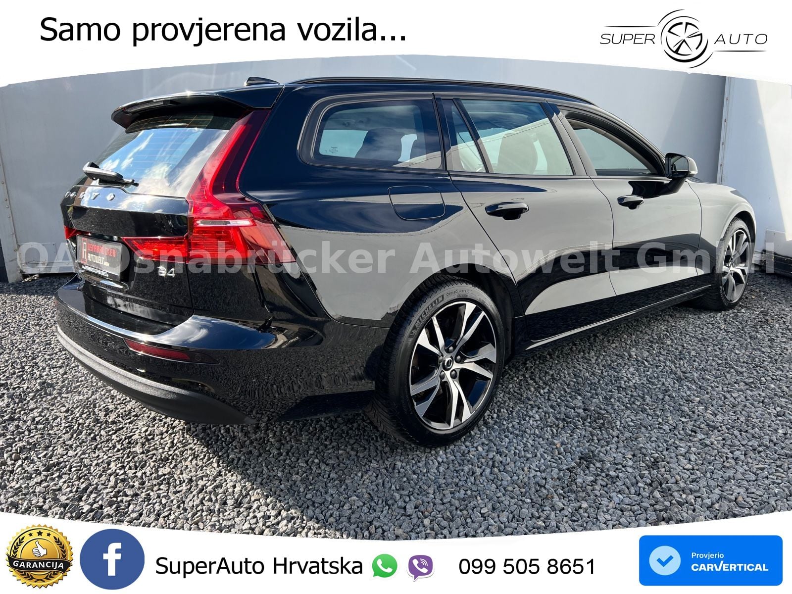 Volvo V60 2.0 B4 Benzin DCT LED+GR SJED+ACC