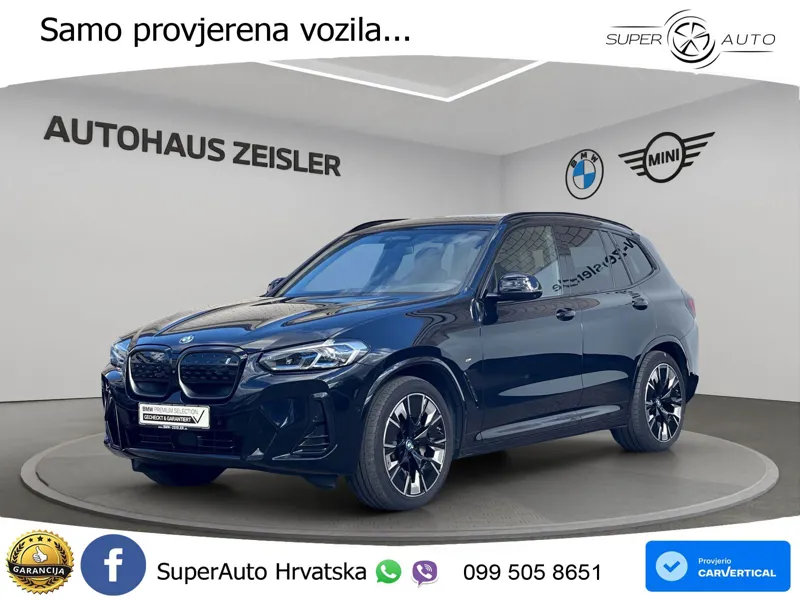 BMW iX3 80 kWh (286 KS) M Sport LED+GR SJED+ACC