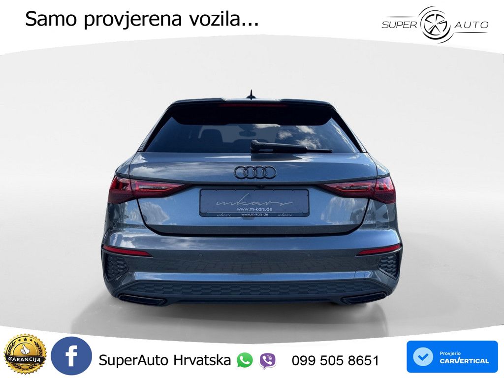 Audi A3 35 TFSI (150 KS) S line LED+GR SJED+ACC