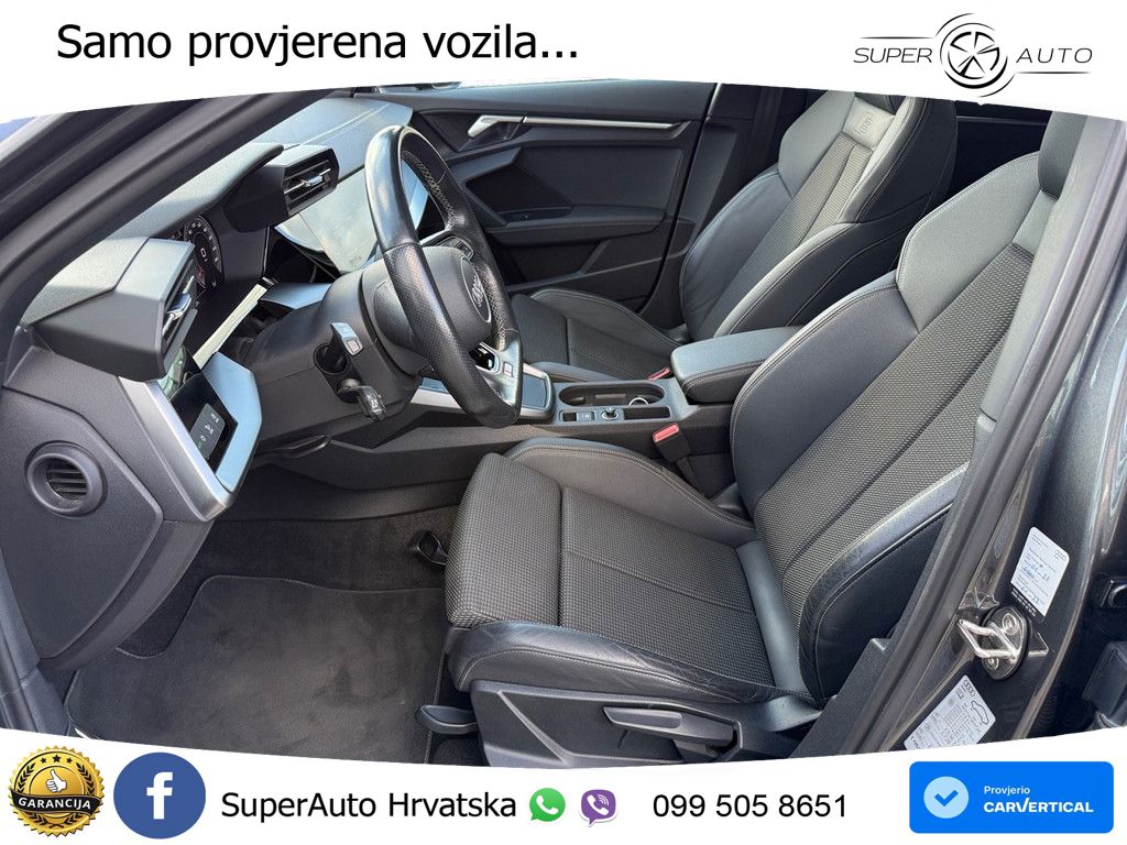 Audi A3 35 TFSI (150 KS) S line LED+GR SJED+ACC