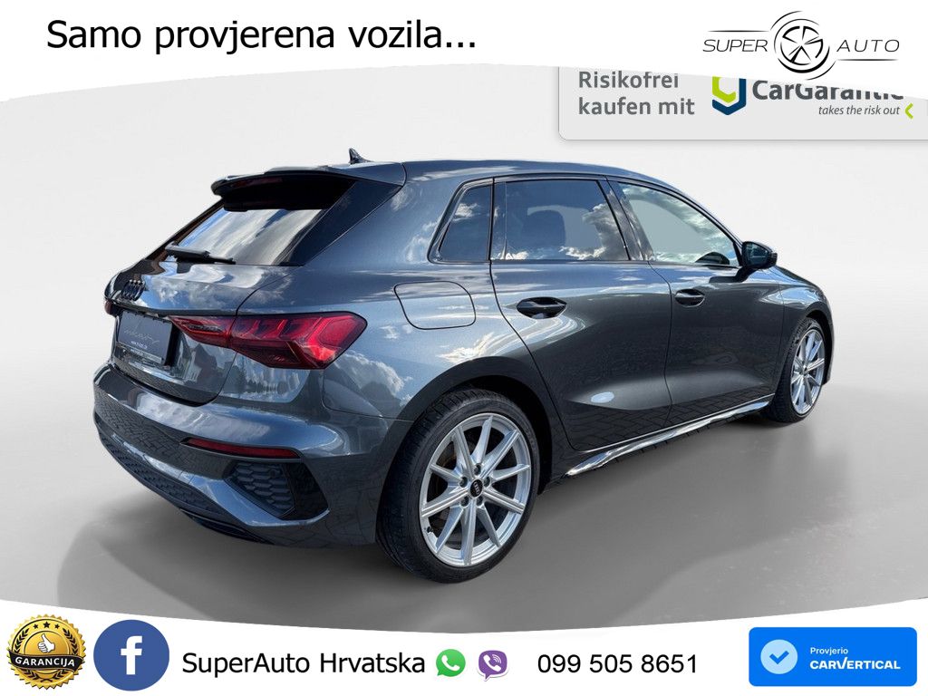 Audi A3 35 TFSI (150 KS) S line LED+GR SJED+ACC