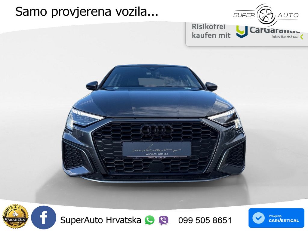 Audi A3 35 TFSI (150 KS) S line LED+GR SJED+ACC