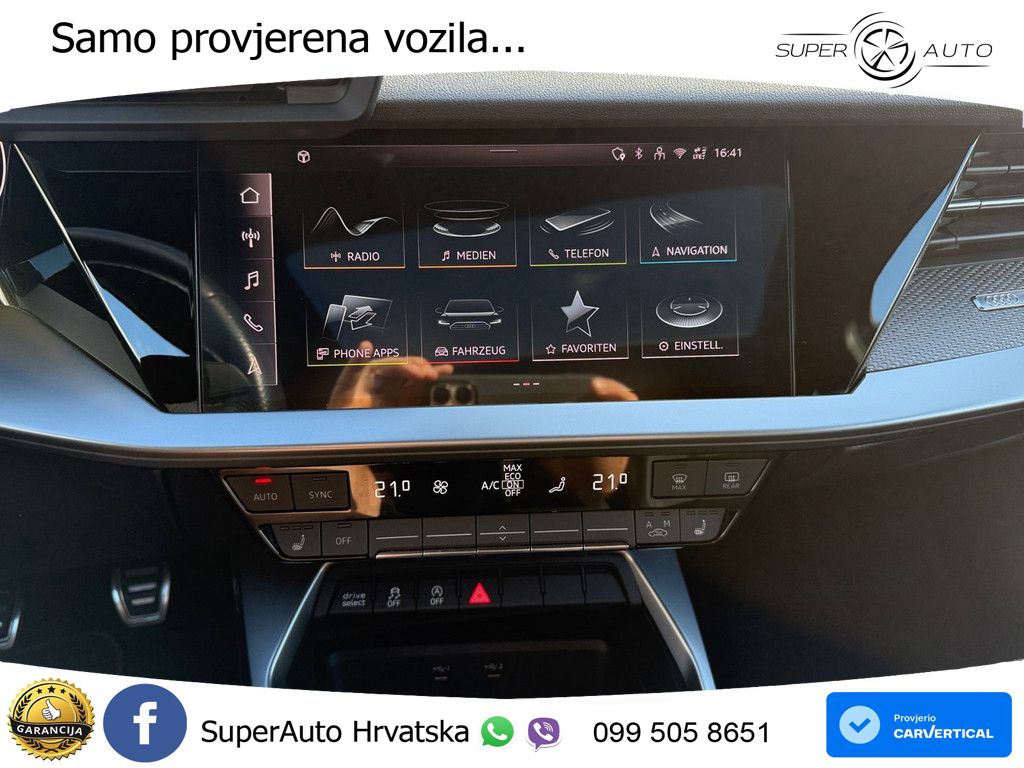 Audi A3 35 TFSI (150 KS) S line LED+GR SJED+ACC