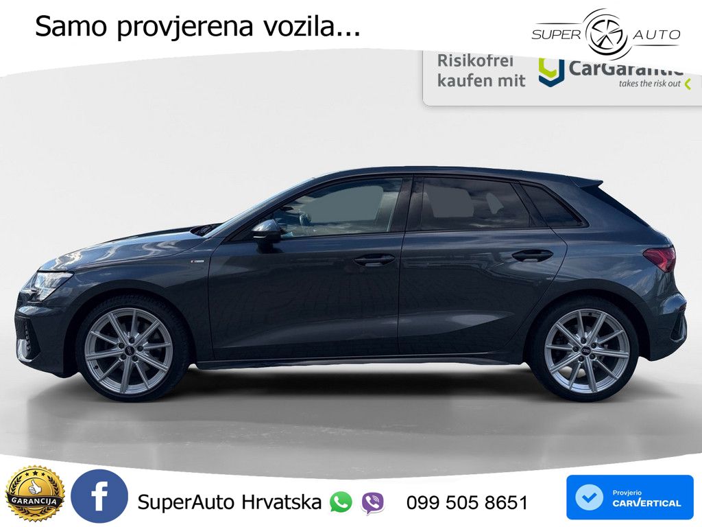 Audi A3 35 TFSI (150 KS) S line LED+GR SJED+ACC