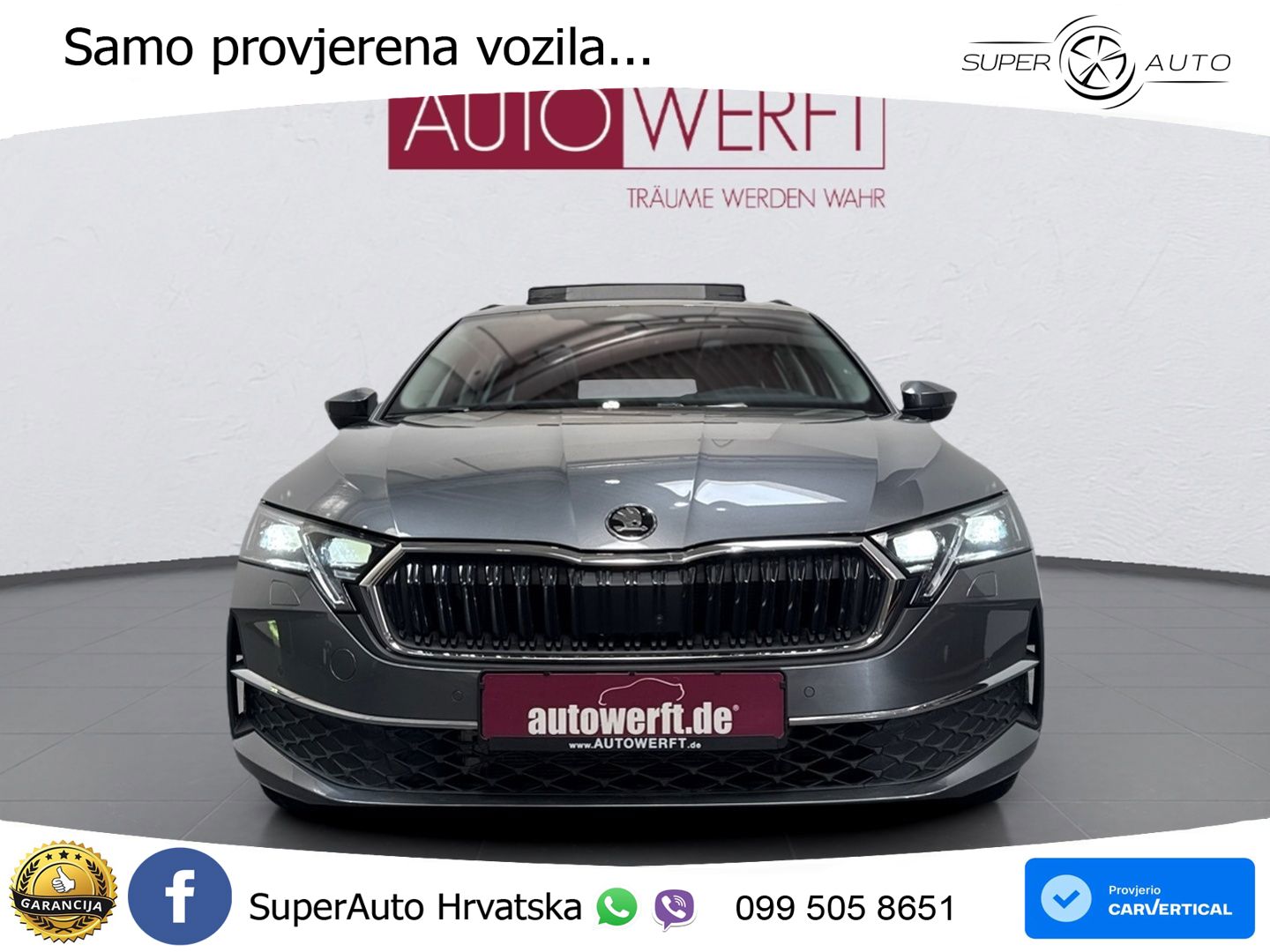 Škoda Octavia Combi 2.0 TDI (150 KS) DSG LED+GR SJED+ACC