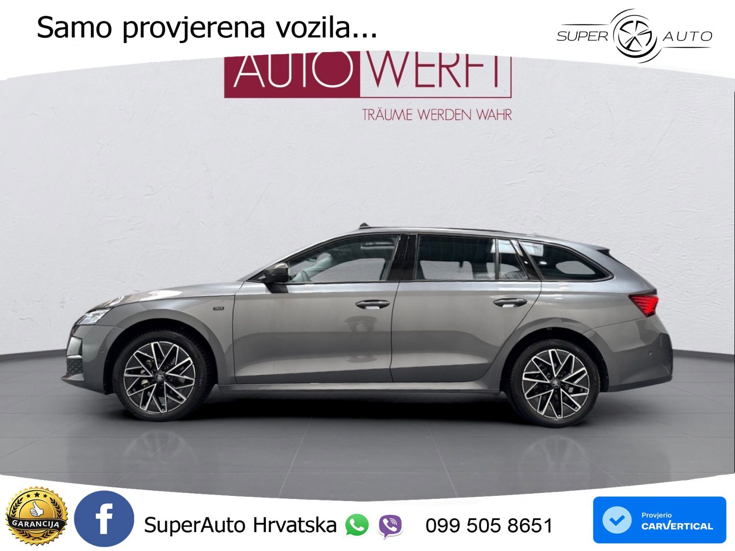 Škoda Octavia Combi 2.0 TDI (150 KS) DSG LED+GR SJED+ACC