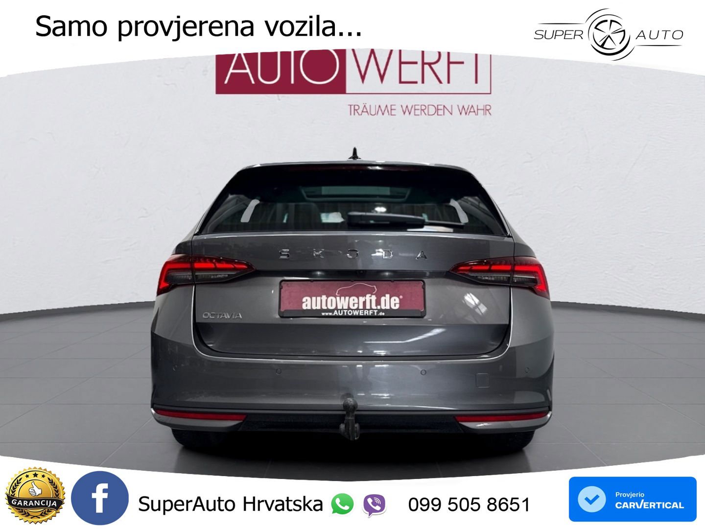 Škoda Octavia Combi 2.0 TDI (150 KS) DSG LED+GR SJED+ACC