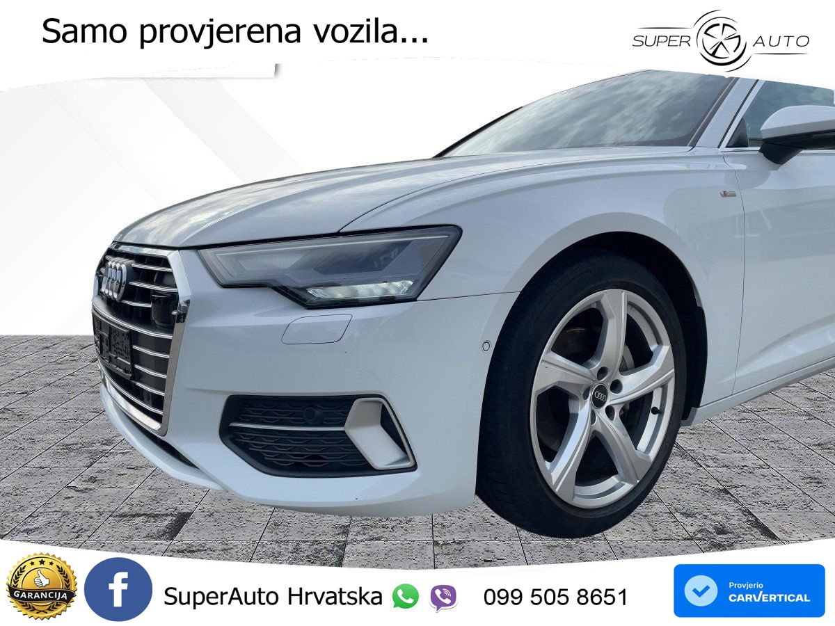 Audi A6 40 TDI (204 KS) quattro ultra S tronic S line LED+GR SJED+ACC