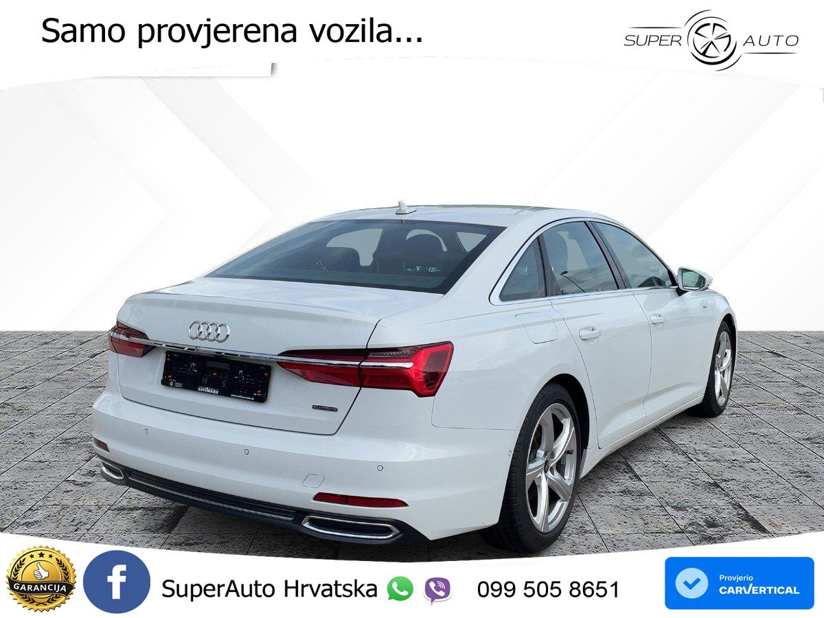 Audi A6 40 TDI (204 KS) quattro ultra S tronic S line LED+GR SJED+ACC