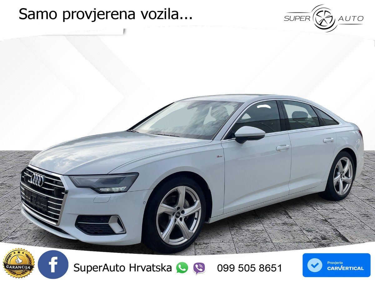 Audi A6 40 TDI (204 KS) quattro ultra S tronic S line LED+GR SJED+ACC