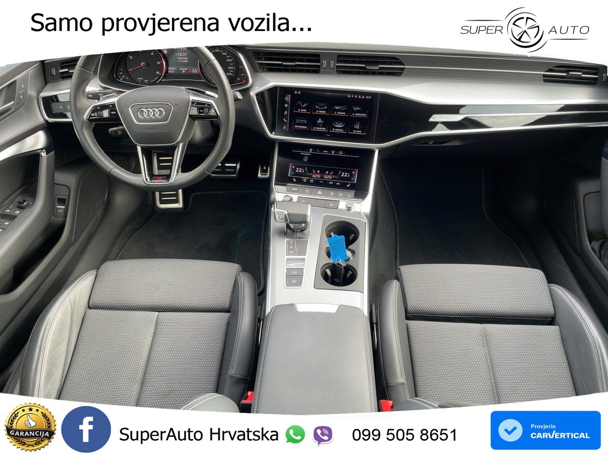 Audi A6 40 TDI (204 KS) quattro ultra S tronic S line LED+GR SJED+ACC