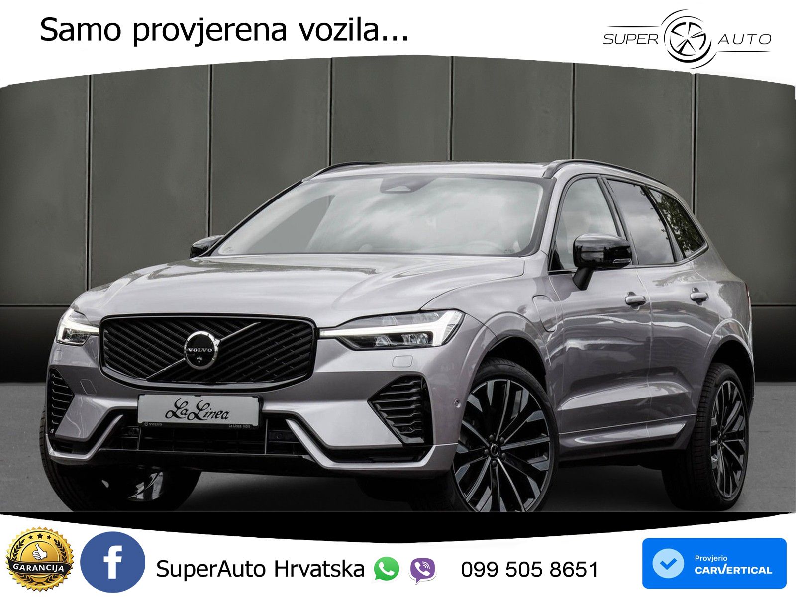 Volvo XC60 T8 AWD Geartronic ZRAČNI+ACC+GR SJED+KAM+PANO