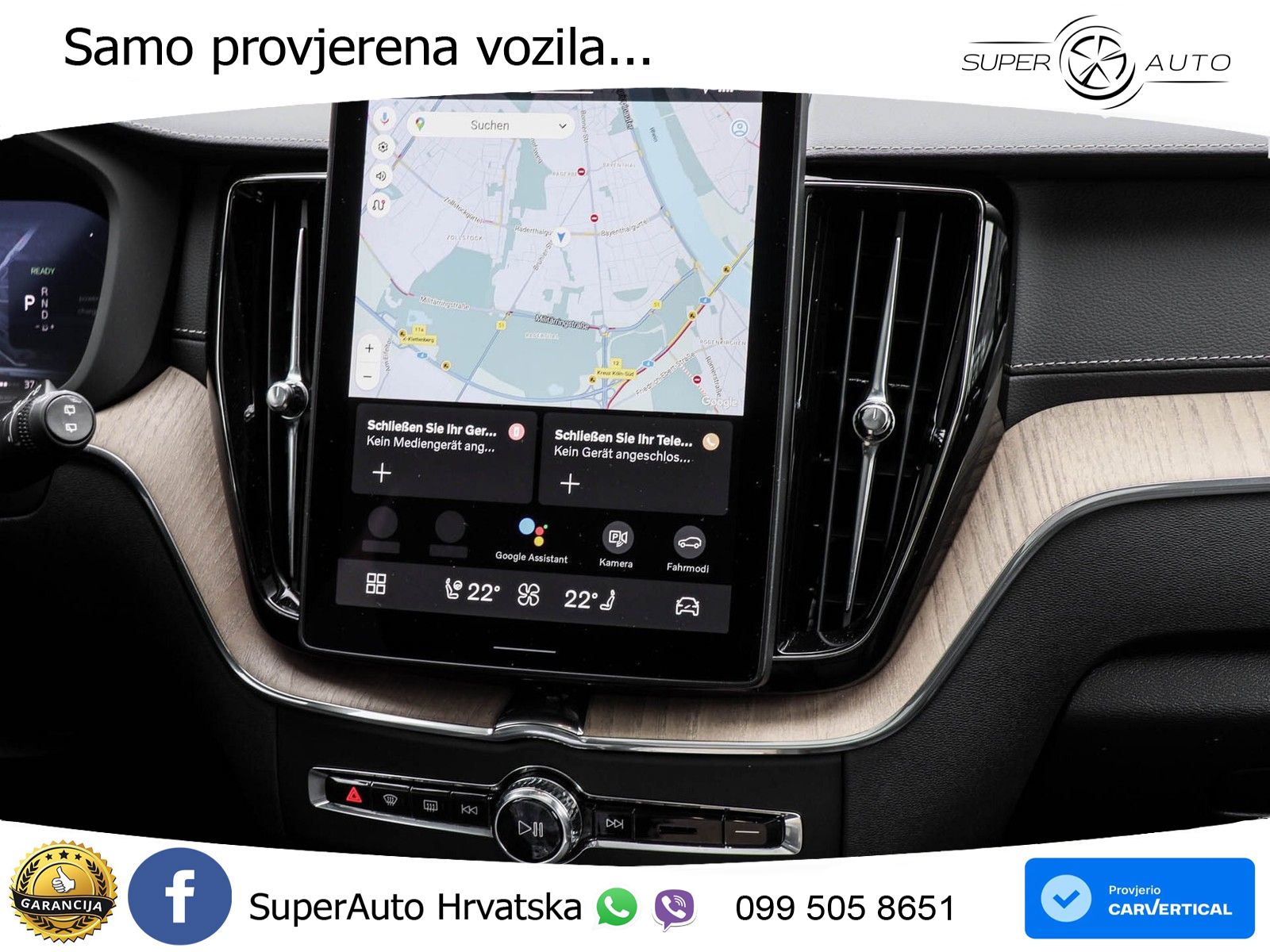 Volvo XC60 T8 AWD Geartronic ZRAČNI+ACC+GR SJED+KAM+PANO