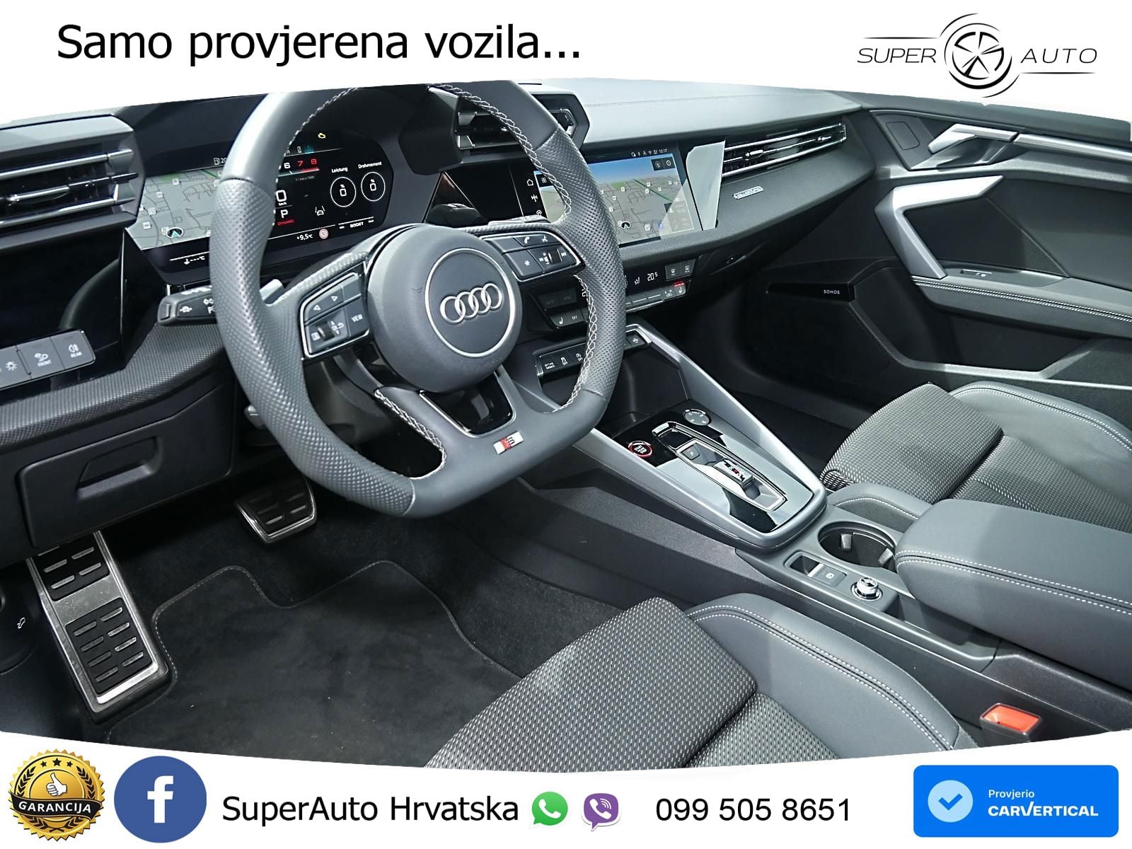 Audi S3 2.0 TFSI (333 KS) quattro S tronic LED+GR SJED+ACC