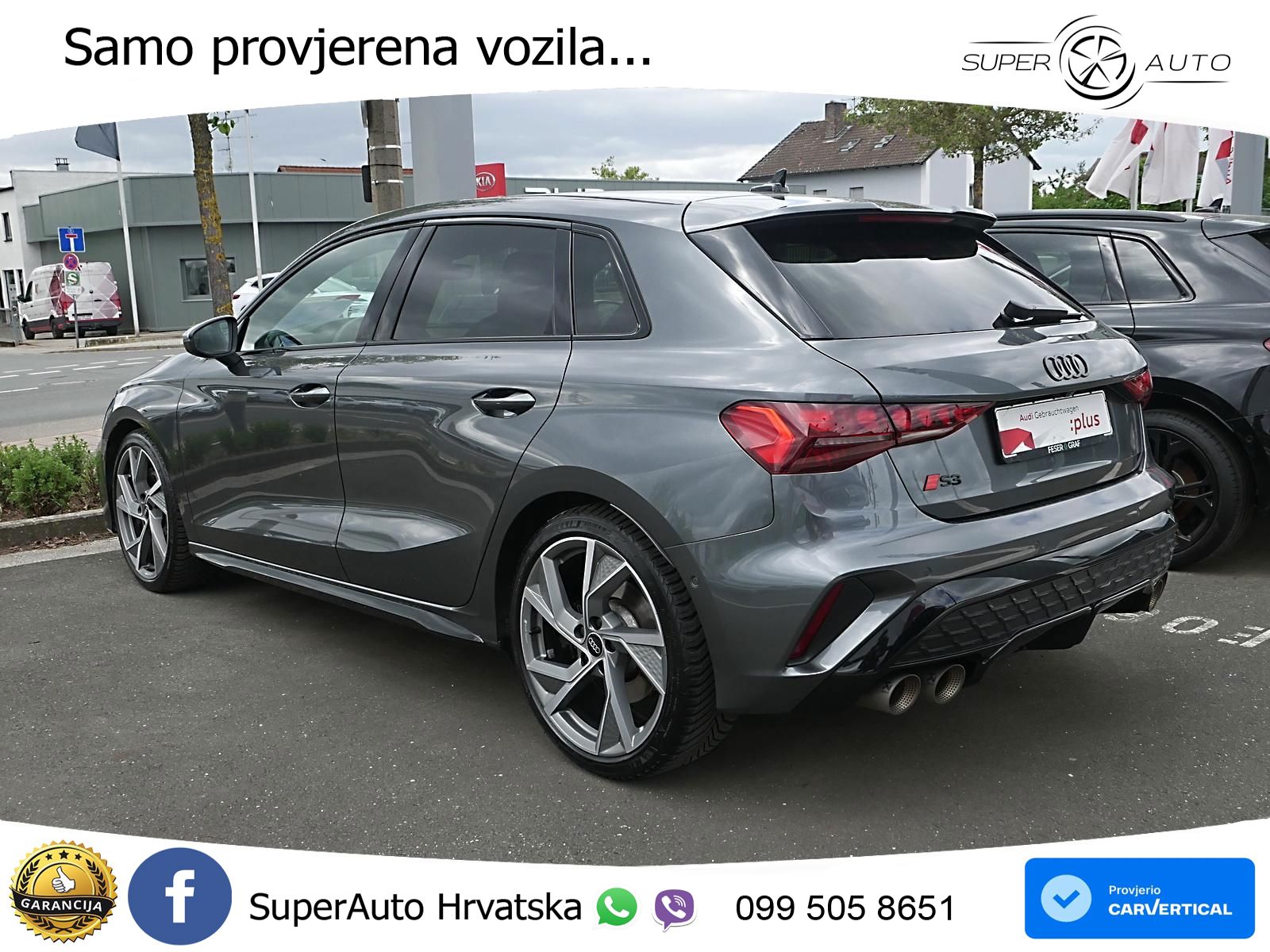 Audi S3 2.0 TFSI (333 KS) quattro S tronic LED+GR SJED+ACC