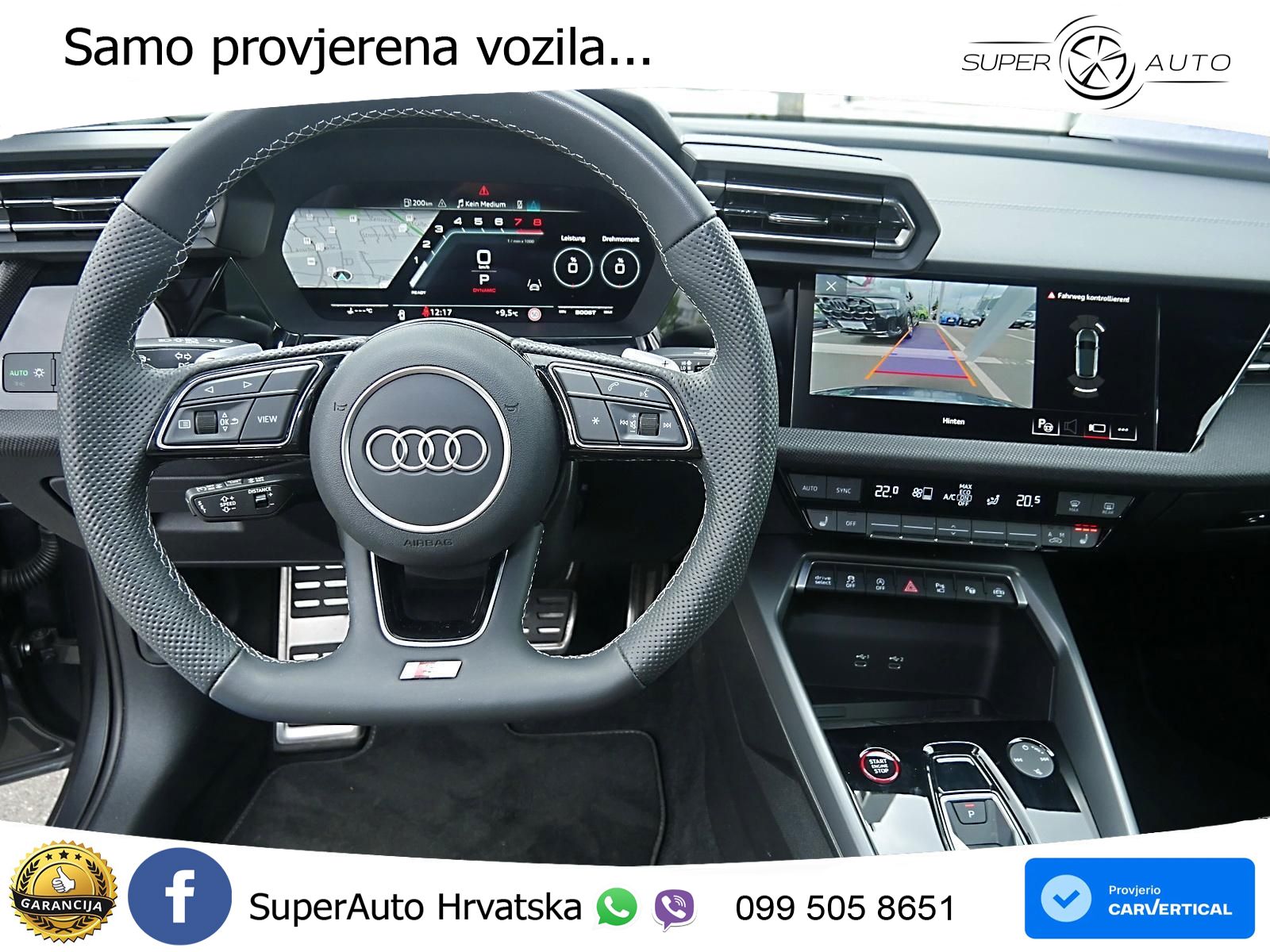 Audi S3 2.0 TFSI (333 KS) quattro S tronic LED+GR SJED+ACC
