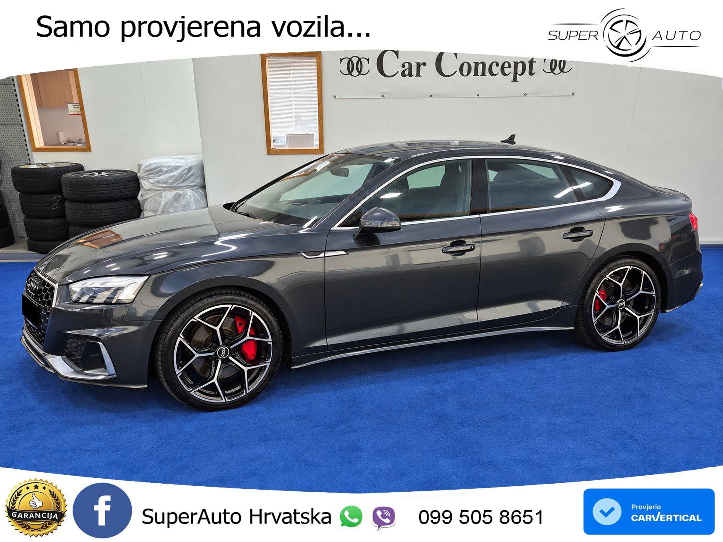 Audi A5 Sportback 45 TFSI (265 KS) quattro S tronic 2x S line