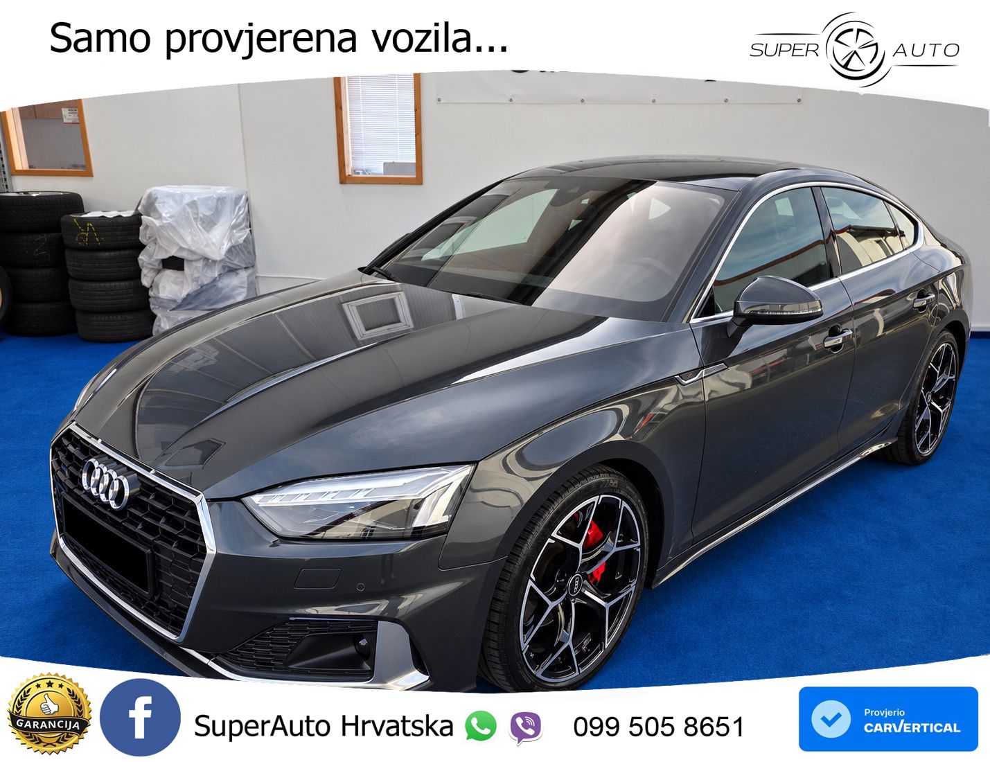 Audi A5 Sportback 45 TFSI (265 KS) quattro S tronic 2x S line