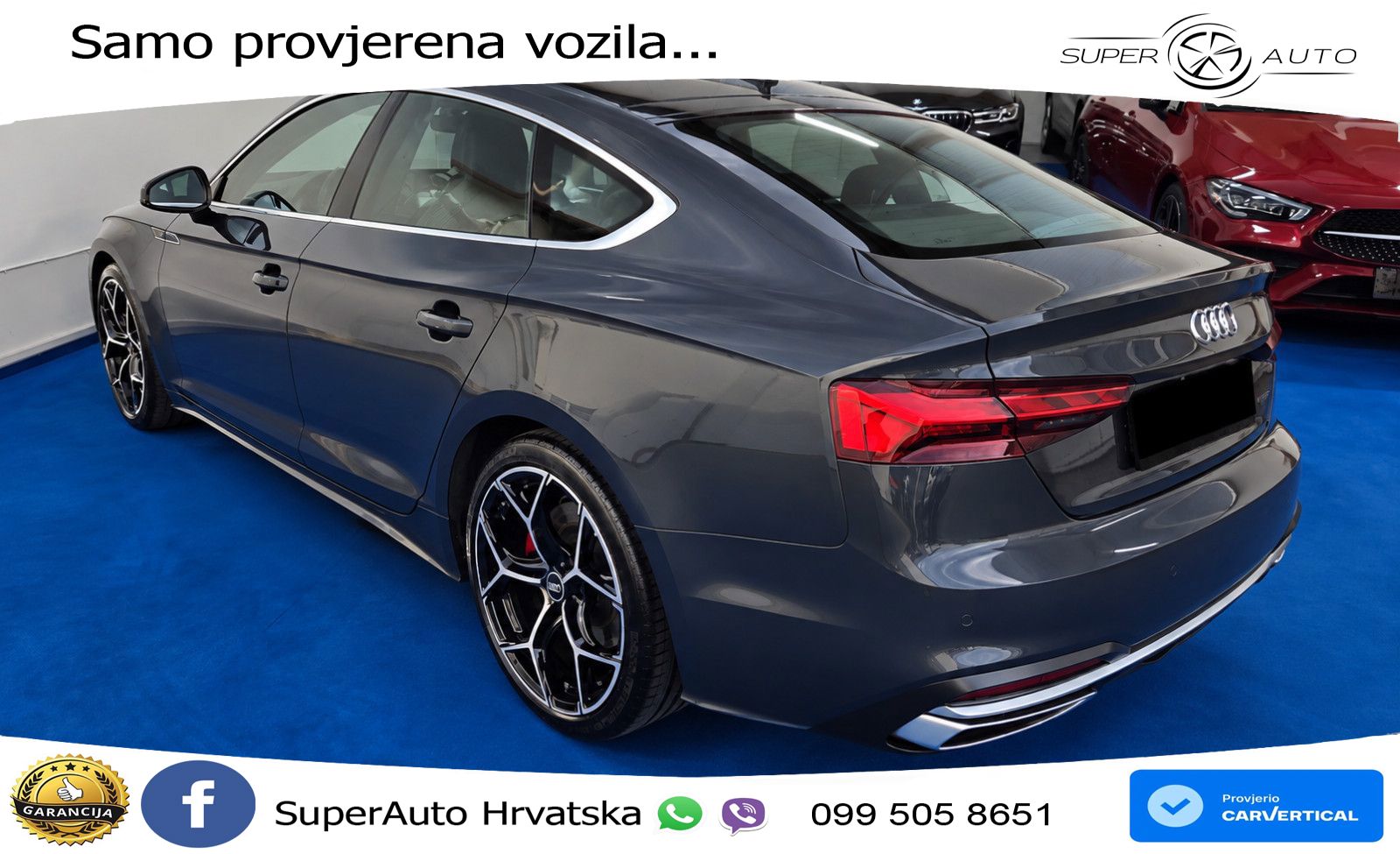 Audi A5 Sportback 45 TFSI (265 KS) quattro S tronic 2x S line