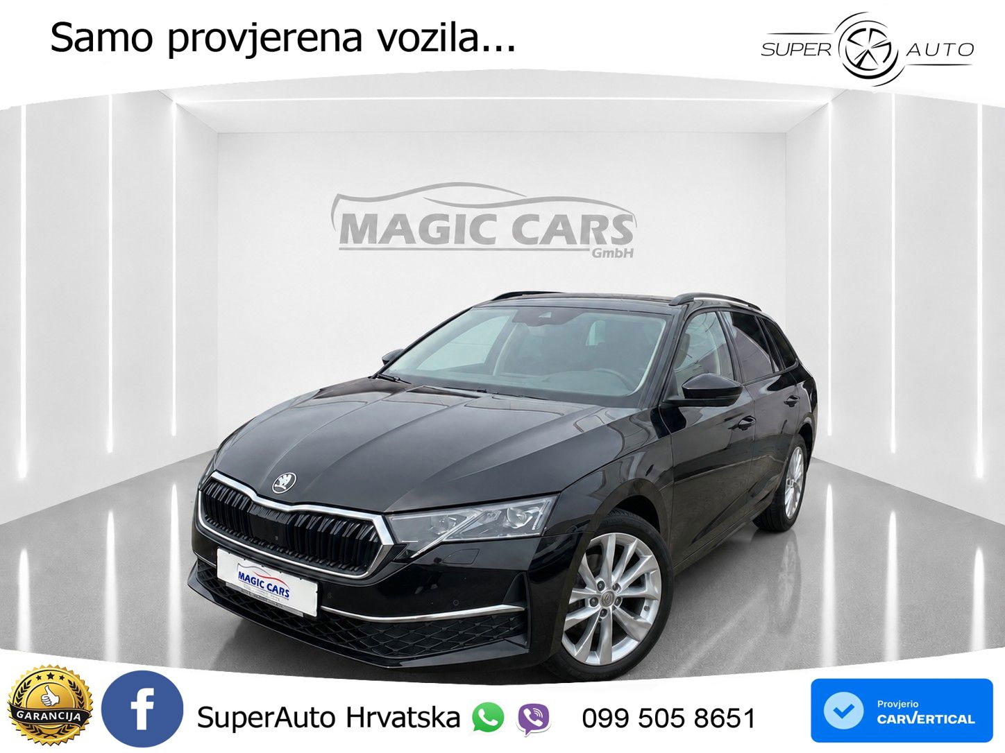 Škoda Octavia Combi 2.0 TDI (150 KS) DSG Selection LED+GR SJED+ACC
